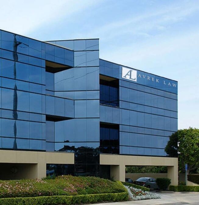 Our Firm 1 California Injury Lawyer Super Woman Super Lawyer Avrek Law Office Building Exterior